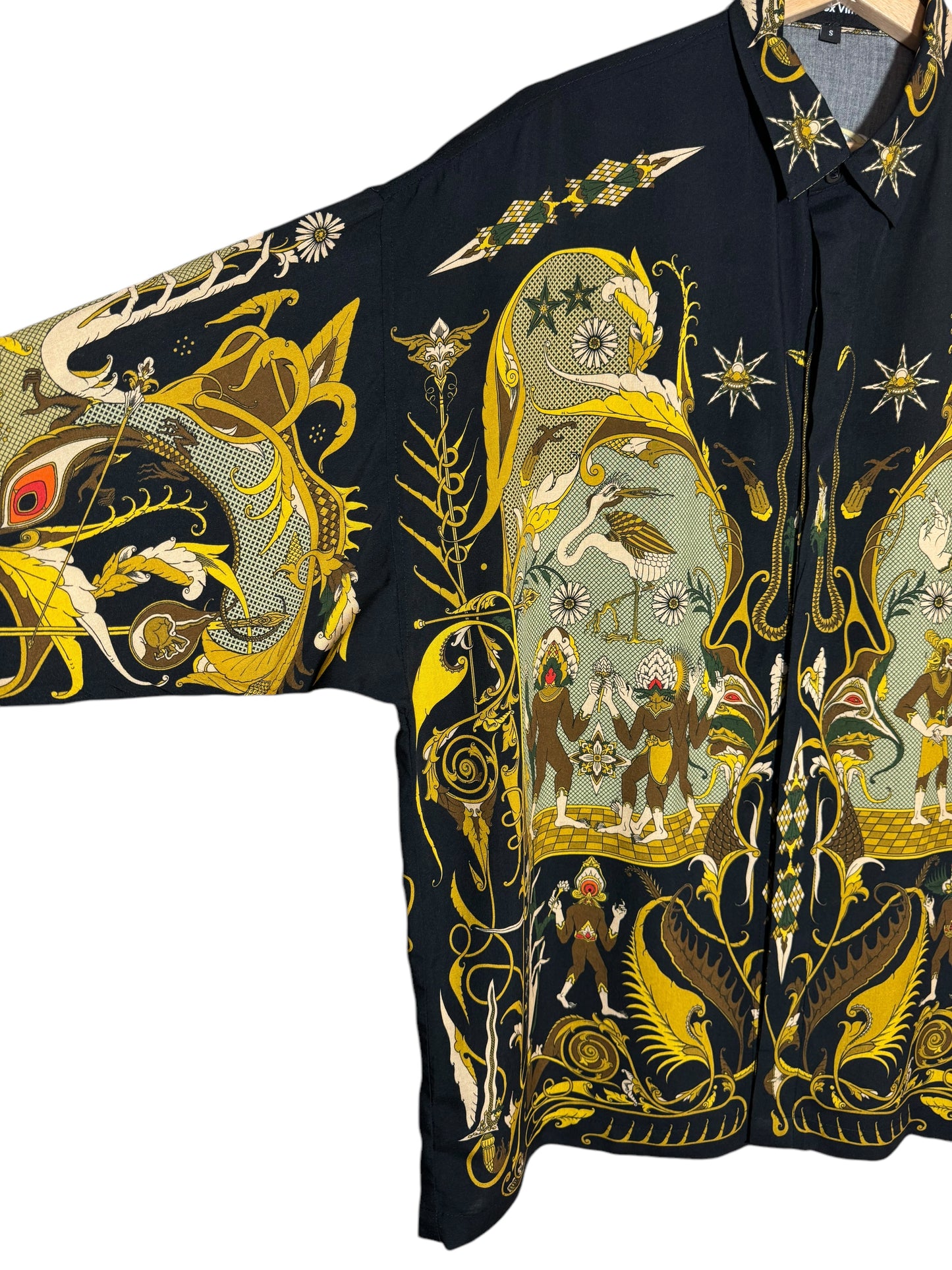 Camisa vintage fractal beatbox