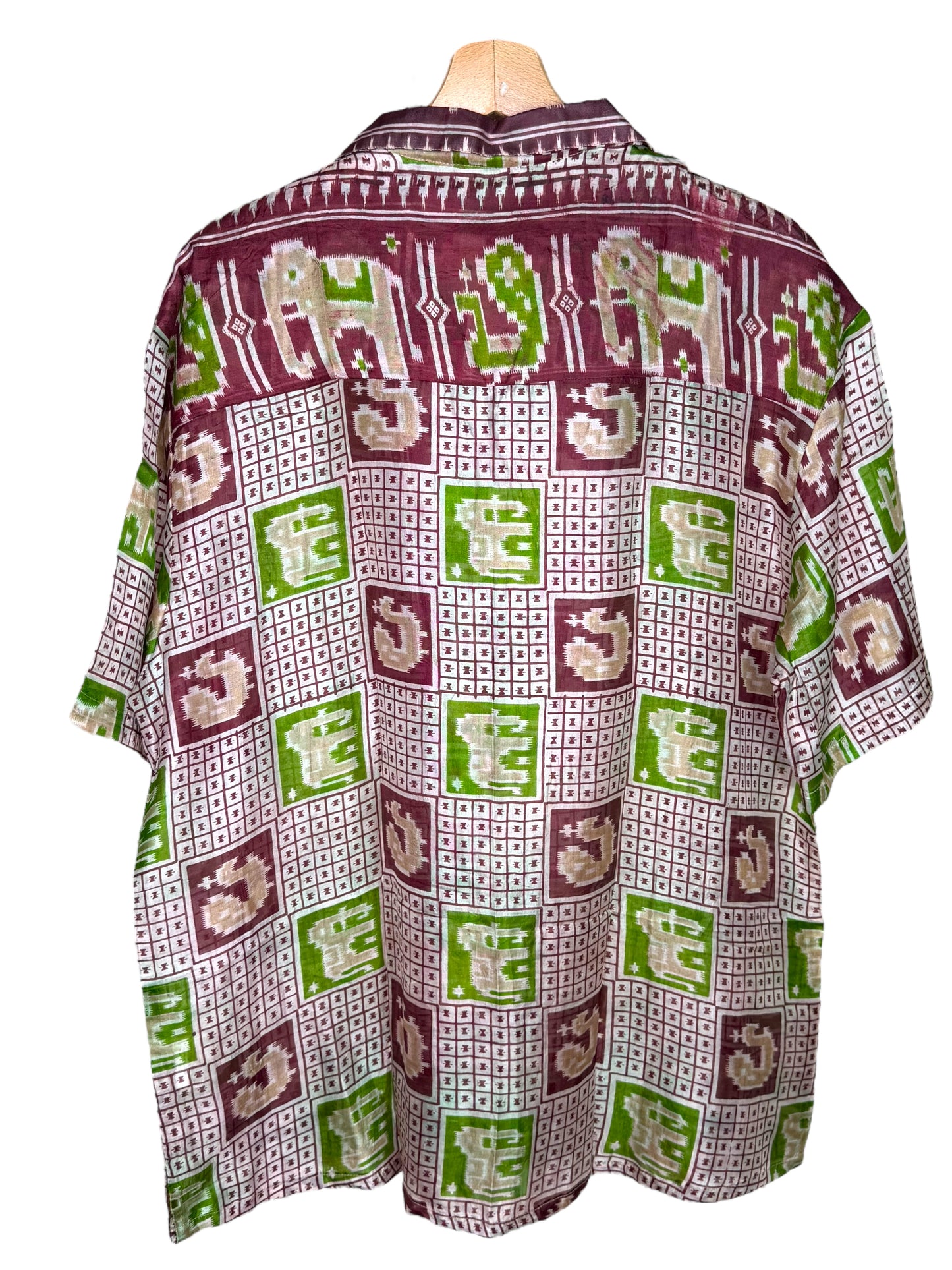 Camicia vintage in seta, taglia M