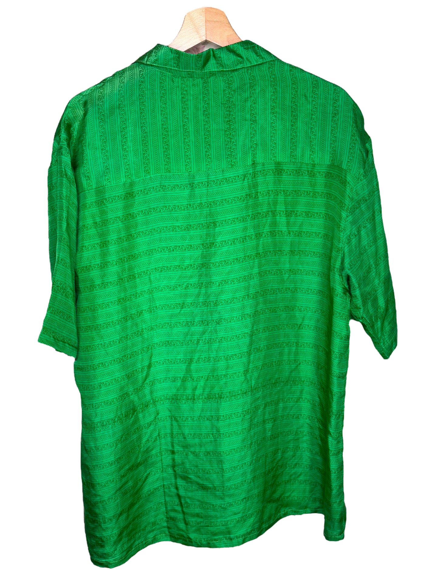 Camicia vintage in seta, taglia M