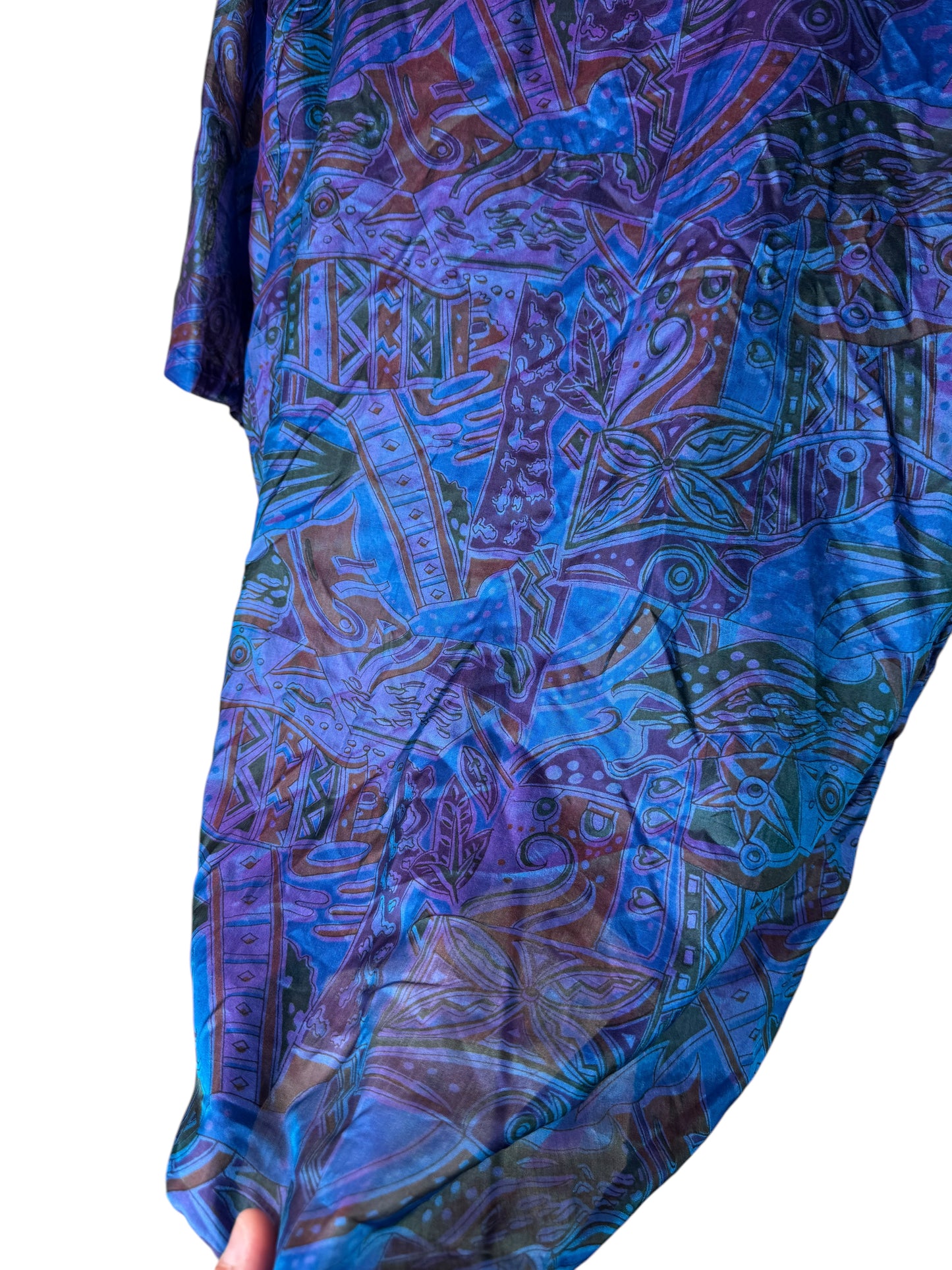 Camicia vintage in seta, taglia S