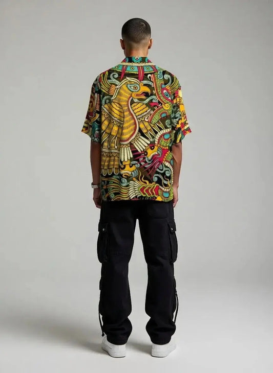Camicia Tlilli Tlapalli Beatbox vintage