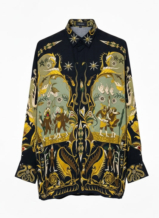 Camicia Fractal Beatbox Vintage