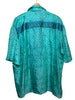 Camicia vintage in seta, taglia XL