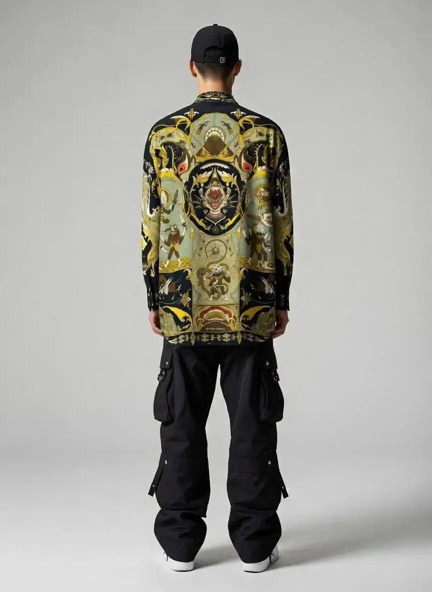 Camicia Fractal Beatbox Vintage BEATBOX COLLECTION