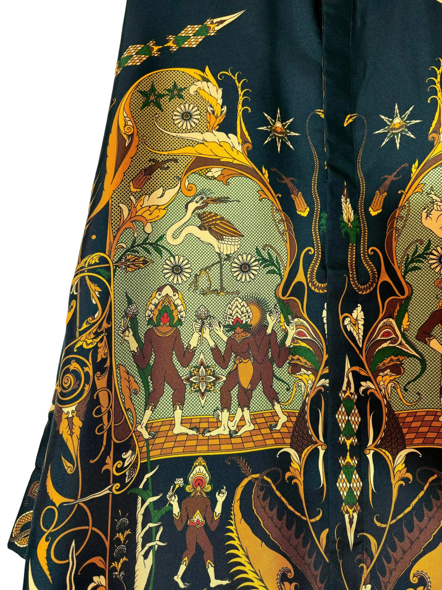 Camicia Fractal in seta Beatbox vintage