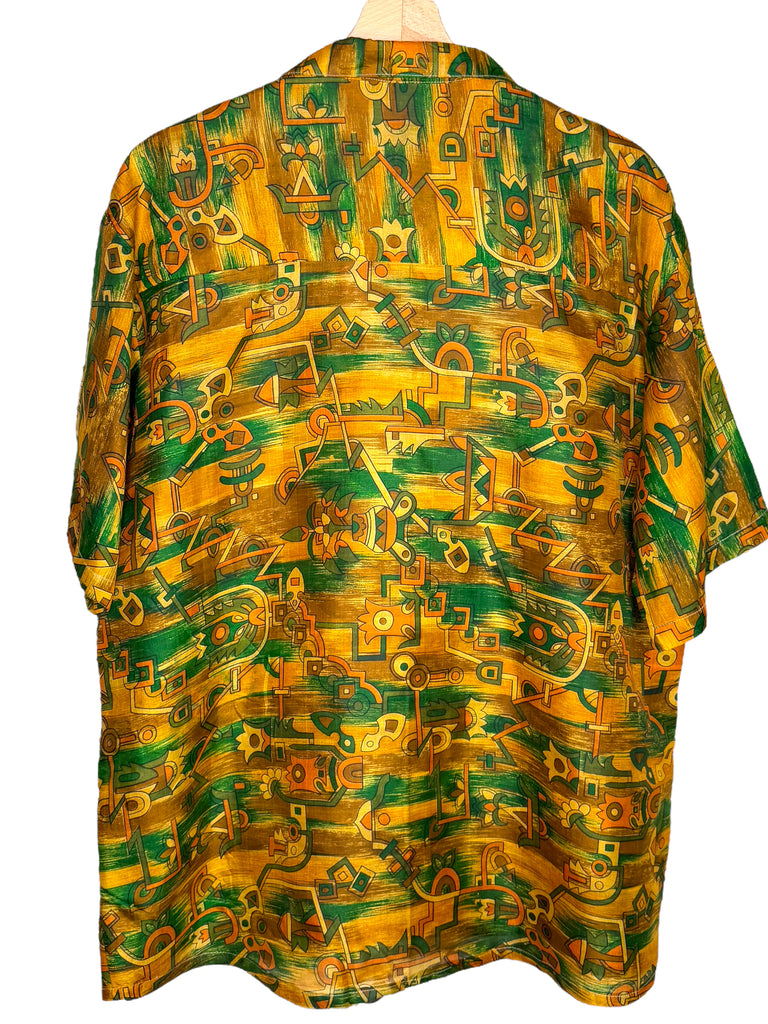 Camicia vintage in seta, taglia M