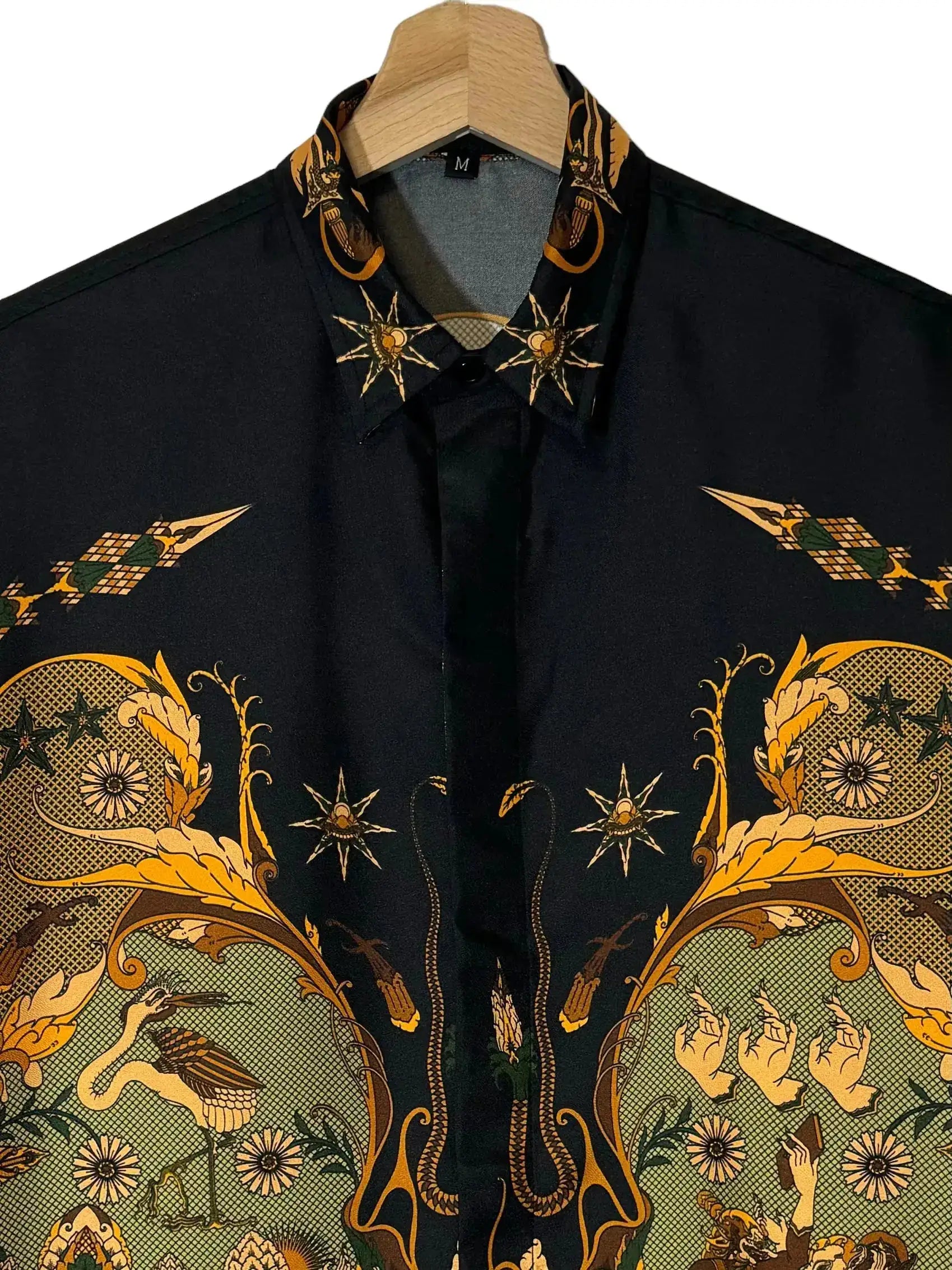 Camicia Fractal in seta Beatbox vintage