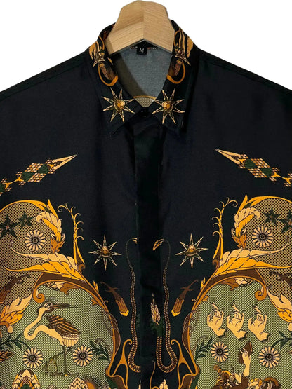 Camicia Fractal in seta Beatbox vintage