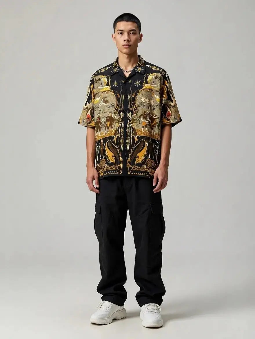 Chemise fractale (visco)