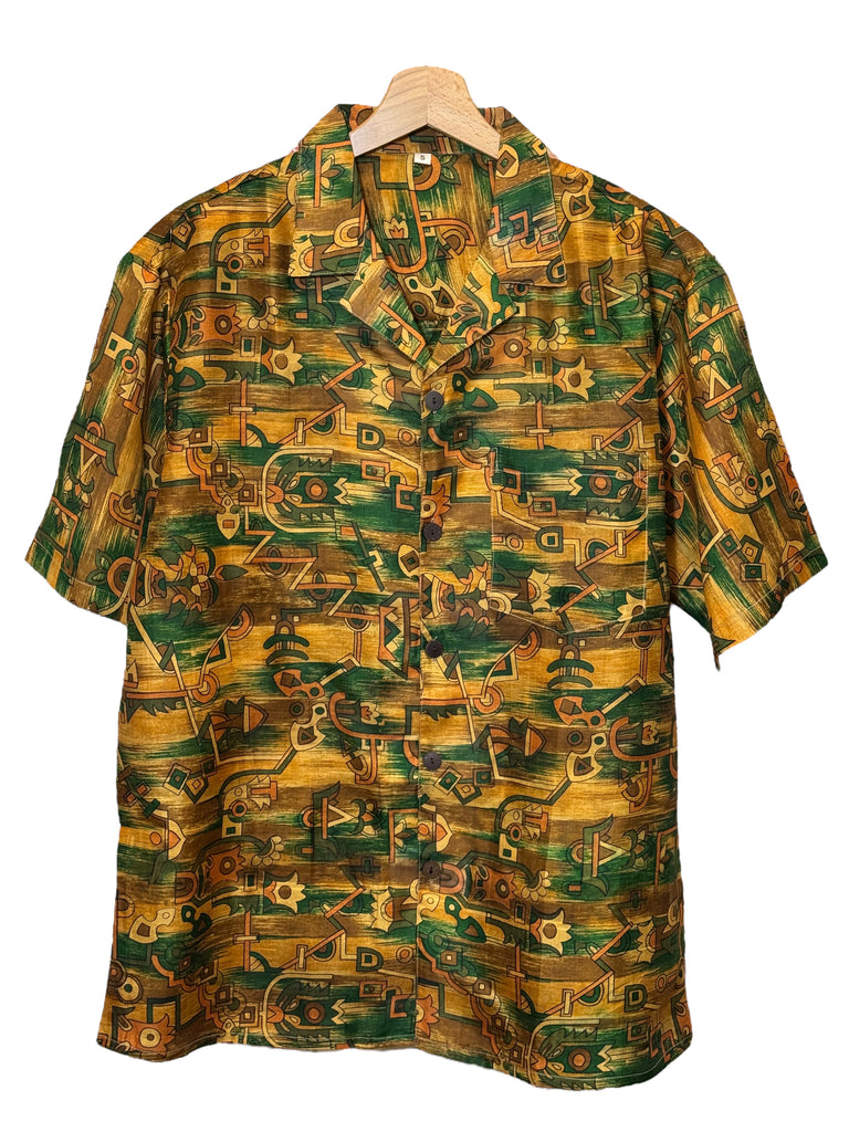 Camicia vintage in seta, taglia S