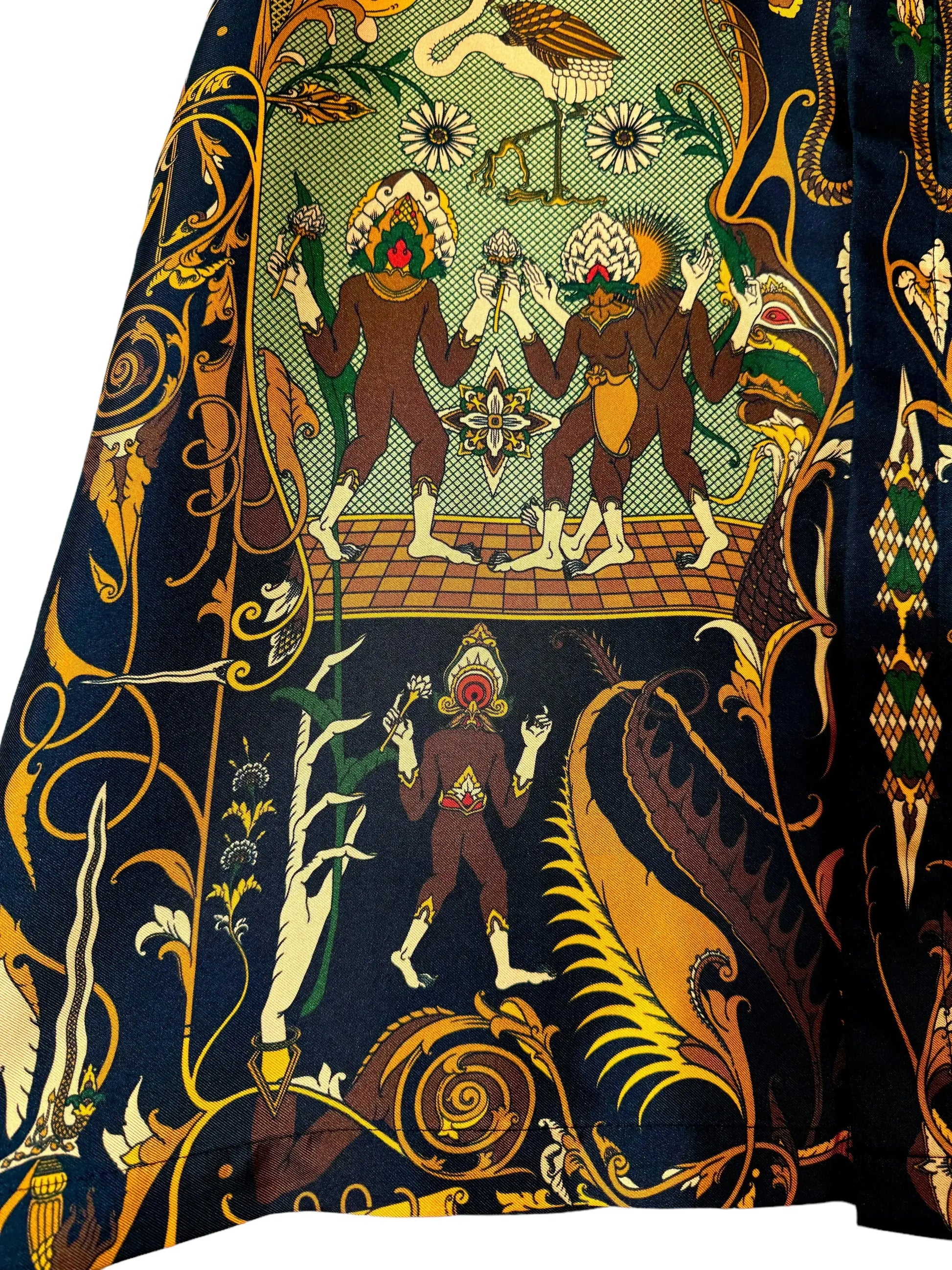 Camicia Fractal in seta Beatbox vintage