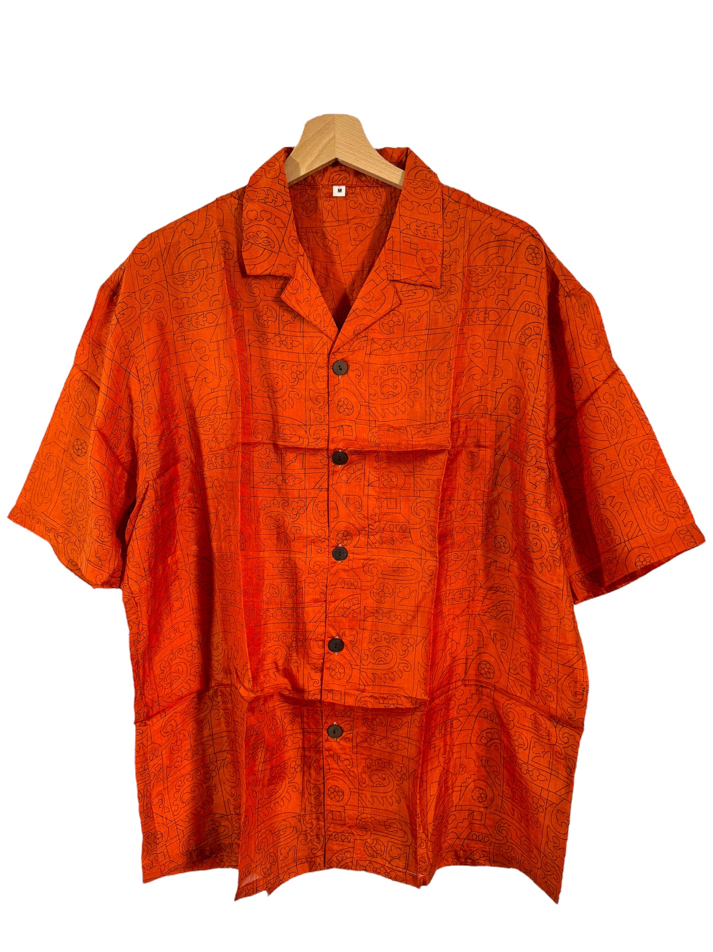 Camicia vintage in seta (M)