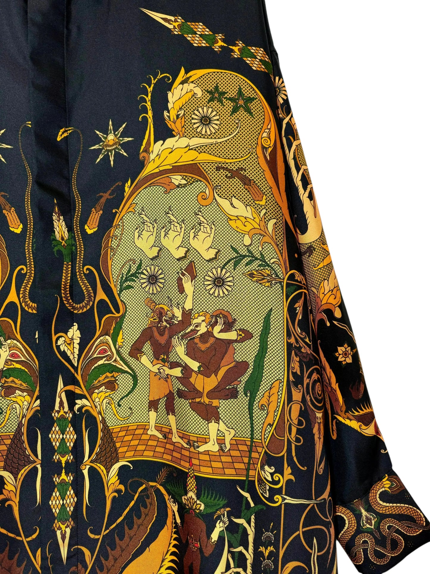 Camicia Fractal in seta Beatbox vintage