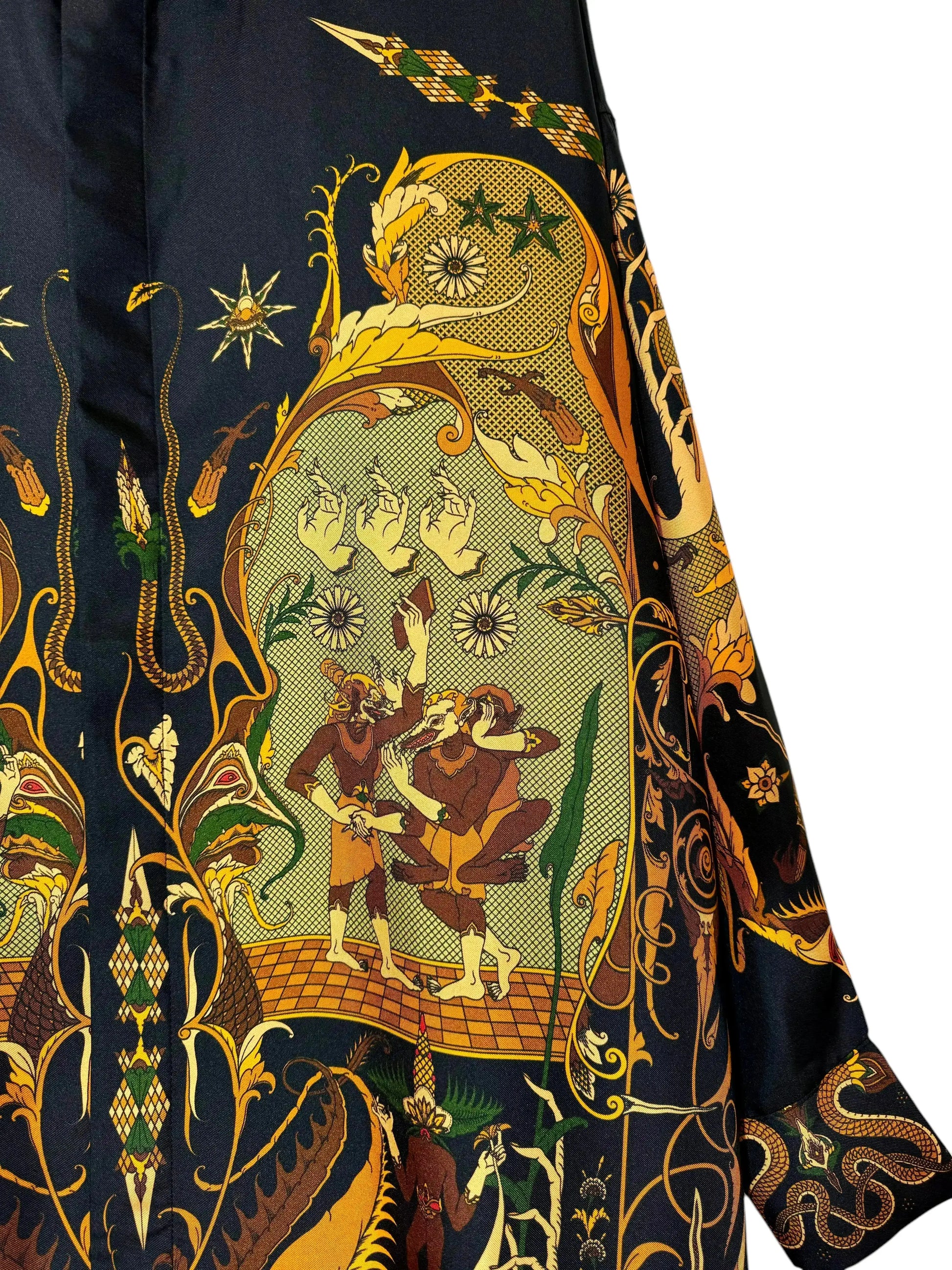 Camicia Fractal in seta Beatbox vintage