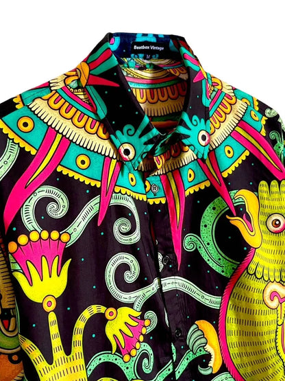 Camicia Tlilli Tlapalli Beatbox vintage