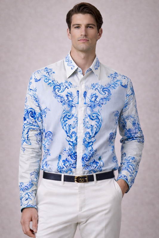 Camicia Aegean baroque