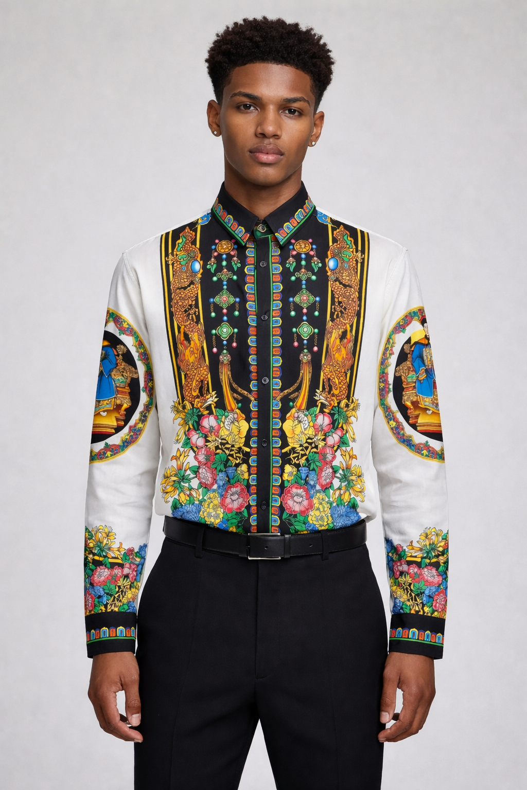 Camisa vintage de China Emperor Beatbox