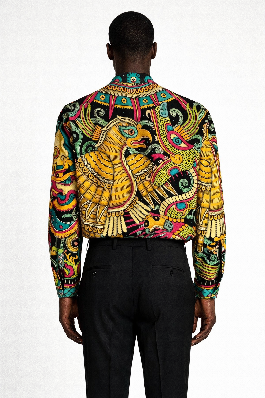 Camisa Tlilli Tlapalli