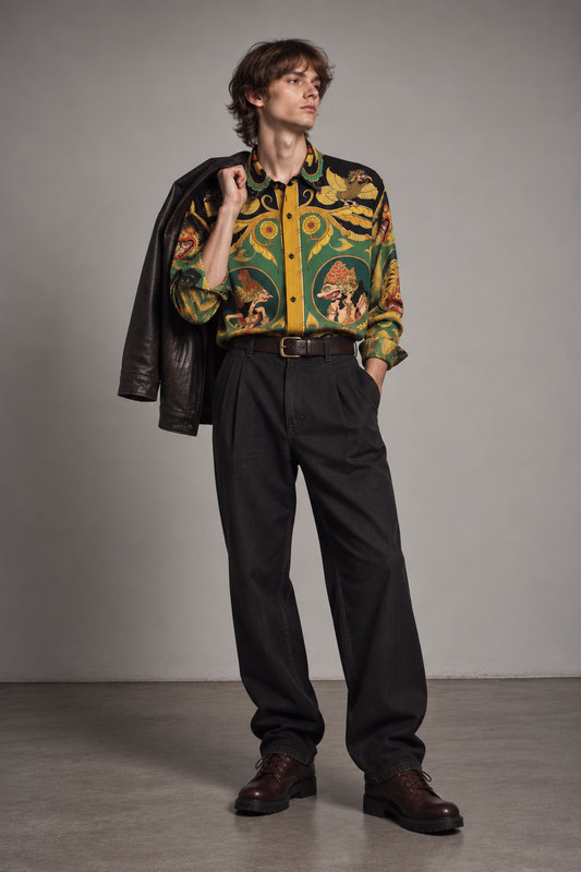 Camicia Kayon in viscosa