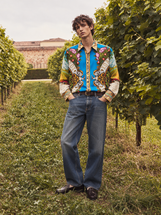 Camicia Pax Paradisi in cotone
