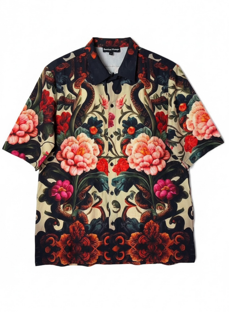 Camicia Pitfalls Beatbox Vintage