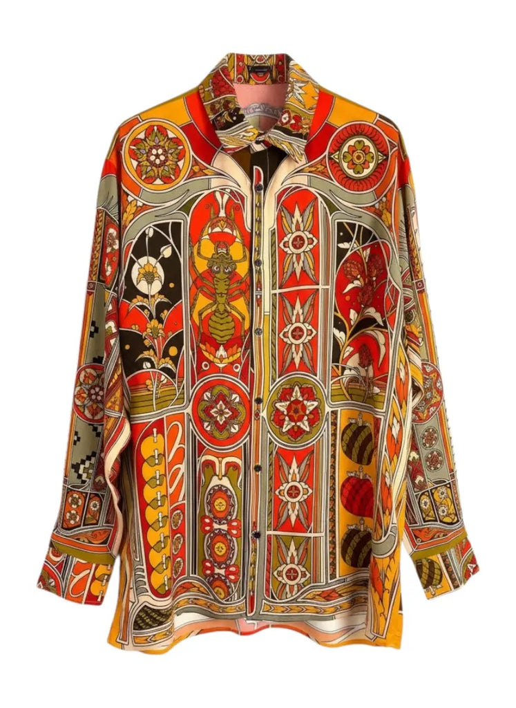 Camicia nature red version Beatbox Vintage BEATBOX COLLECTION