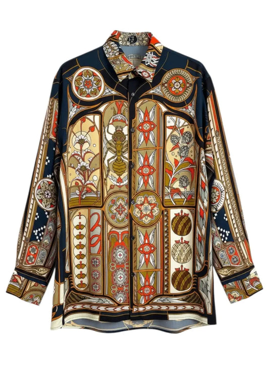 Camicia nature blu version Beatbox Vintage BEATBOX COLLECTION