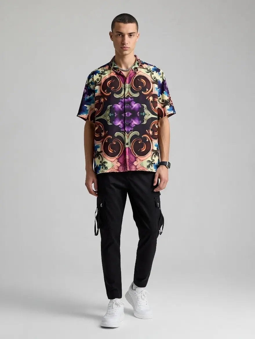 Camicia Baroque Blossom Beatbox Vintage Beatbox vintage